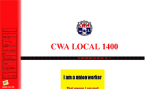 Desktop Screenshot of cwalocal1400.org